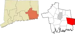 North Stonington's location within the Southeastern Connecticut Planning Region and the state of Connecticut