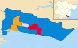 2004 results map