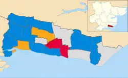 2011 results map