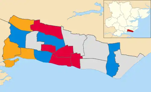 2019 results map