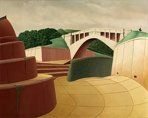 1934 – Arnold Wiltz – Spillway, Ashokan Dam