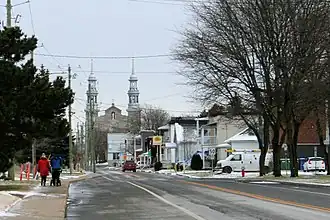 rue de l'Église in Saint-Rémi