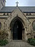 Main entrance to St. John's Church