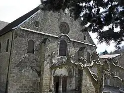 La façade ouest.