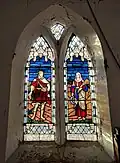 Interior of St Giles Church, Carburton