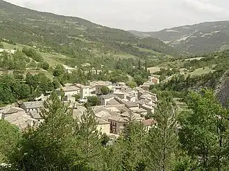 A view of Saint-Nazaire-le-Désert