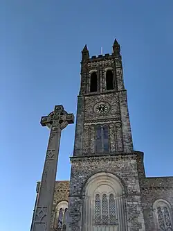 St Paul's Church in the early evening