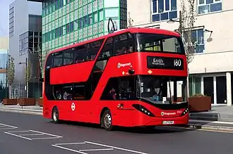 Stagecoach London BYD Enviro400EV in October 2023