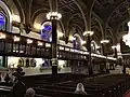 Stained Glass on the left side of the cathedral