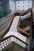 Stairwell in the Vanier Library, Concordia University