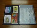 Stockbook with mint minisheets