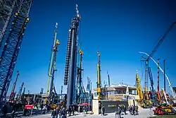Booth of BAUER Maschinen Group at bauma 2025 in Munich