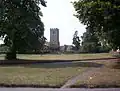 The village green in Stanford in the Vale, Oxfordshire