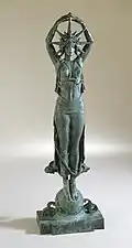 Star, for the "Colonnade of Stars," Court of the Universe building, 1915 Panama Pacific International Exposition, San Francisco