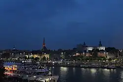 Old Town at night