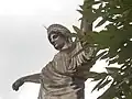 Allegory of France, with her sole remaining radiant crown ray