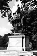Statue at Gordon's School, near Chobham, Surrey