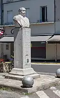 Statue of Joseph Ruau in Aspet