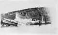 Cornell Steamboat Company's Steamboat Thomas Cornel run up on Danskammer Point on March 27, 1882. [22]