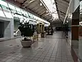 The mall's east end on July 31, 2021; all businesses and other tenants were permanently closed.