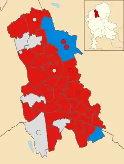 2011 results map
