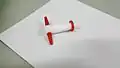 plastic stopcock used in glass volumetric burette