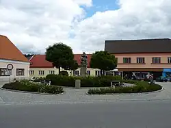 Square with the statue of St. John of Nepomuk