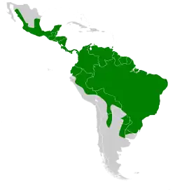 Map of range