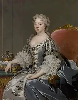 Queen Caroline, 17th century, circa 1730