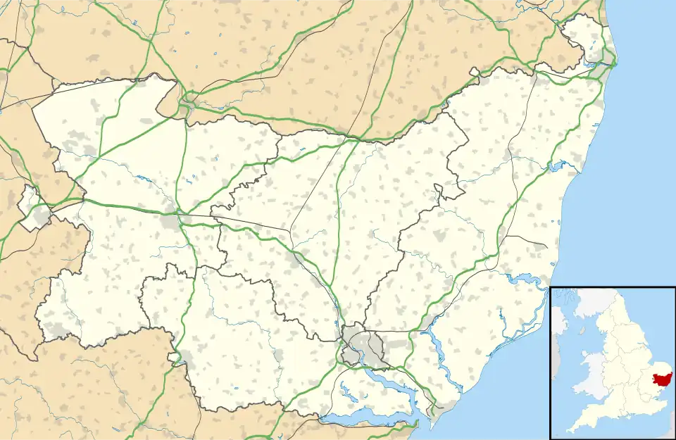 Mutford is located in Suffolk