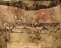 Sui dynasty tomb wall painting, with "swirling dance"