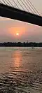 Sunset from the Princep Ghat