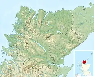 Loch Assynt is located in Sutherland