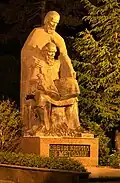 North Macedonia - The monument in Ohrid