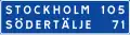 Confirmatory sign