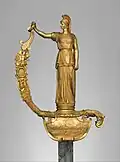 The handle of Capt. French's sword.