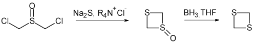 Synthesis of 1,3-dithietane