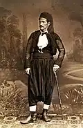 Szathmari - Balkan dress 19th century