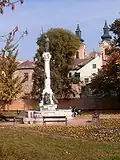 Column by Bory in Székesfehérvár