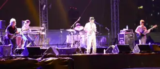T-Square performing at Asiatique in 2012.