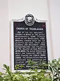 Philippines Historical Committee historical marker installed in 1953