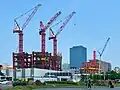 Construction progress April 2024
