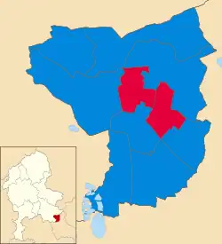 2006 results map