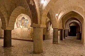 The crypt.