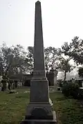 Telegraph Memorial, erected in 1901-02 to honour the postal & telegraph service personnel who died in 1857