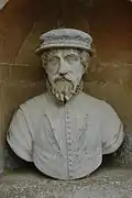 Gresham's bust at Stowe School