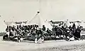 Zouaves at the Châlons camp in 1866, photograph by Louis Joseph Gemmi Prévot.