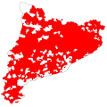 &nbsp;&nbsp; Territory per supporting municipalities