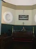 The altar of St. Paul's Church, Milagiriya.