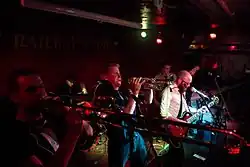 The Brass Action performing live at The Railway Club in Vancouver, BC on November 23, 2013